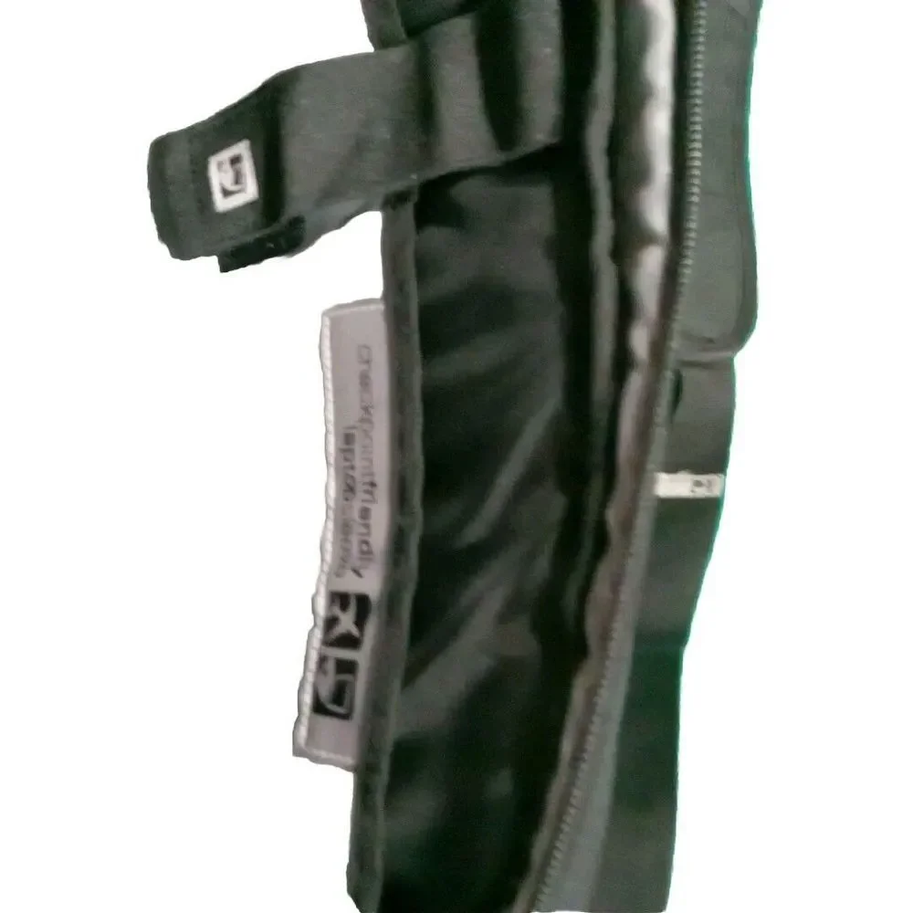 OGIO Messenger Laptop Shoulder Travel Bag Black Nylon Zippered Check Point